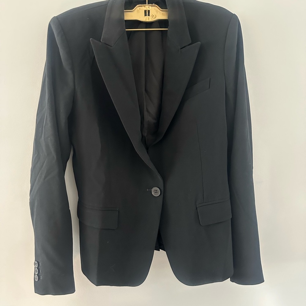 Theory Black Sport Coat Staple Blazer - Picture 4 of 11